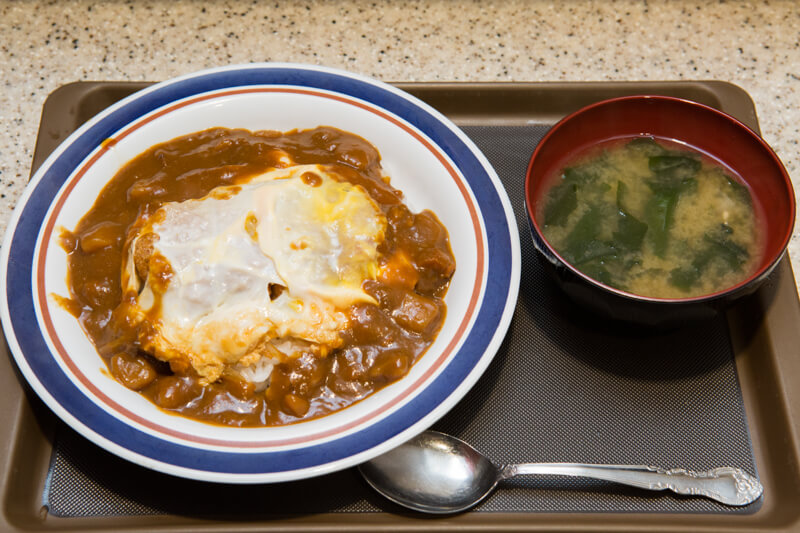 富士そば　カレーカツ丼